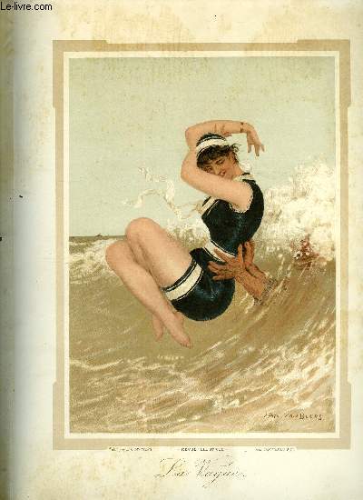 REVUE ILLUSTREE N 41 - Les cafs-concerts par V. du Bled, Nos artistes chez eux par Gustave Goetschy, La petite Mab par Charles Grandmougin, La vie mondaine - musiques nouvelles par le masque de velours, Villgiature par Gyp