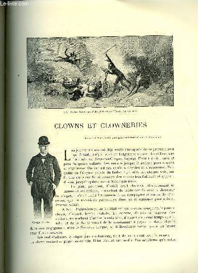 REVUE ILLUSTREE N 195 - Mditation profane par Marcel Prvost, Crainte fugitive par Auguste Dorchain, Le ruban par Georges Feydeau, La chanson a la porte de tous par Xanrof, Gwendoline a l'opra par Albert Montel, Clowns et clowneries par Henri Nicolle