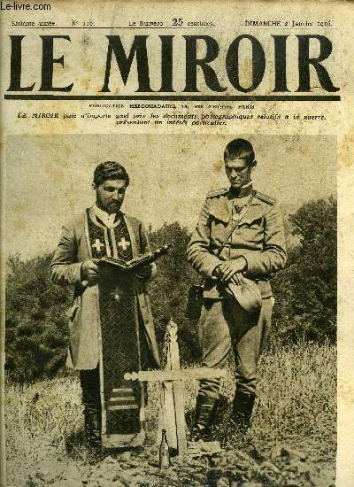 LE MIROIR - LOT DE 53 NUMEROS - ANNEE 1916
