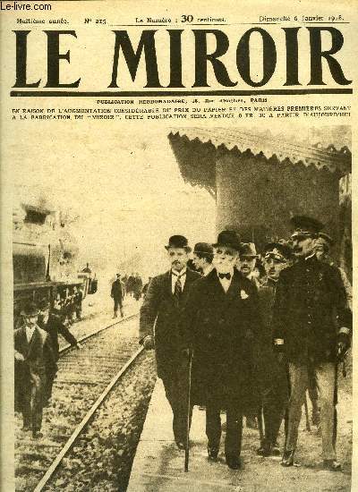 LE MIROIR - LOT DE 52 NUMEROS - ANNEE 1918