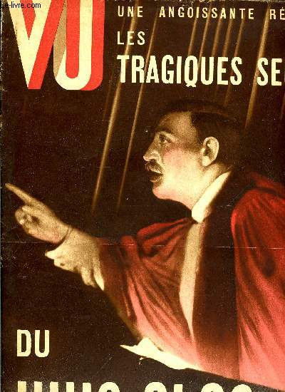 VU N 408 - Le secret du huit clos, gardes, vacuez la salle ! Et la justice reste seule par Paul Allard, Des milliers de plerins viennent chaque jour entendre Ptrarche Lupu, le paysan qui parla avec Dieu par Boisyvon, Un mtier qui disparait