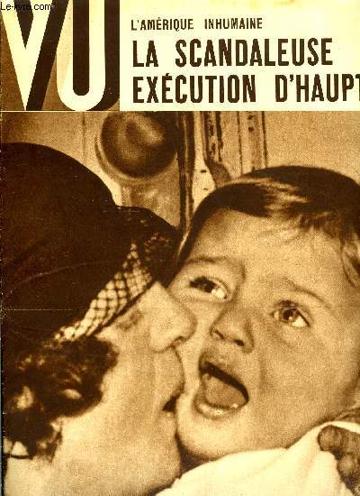 VU N 421 - Les italiens sur la route d'Addis-Abeba, Le scandale de l'excution d'Hauptmann, l'Amrique inhumaine par Louis Martin Chauffier, Terre fertile au nord du cercle polaire par Charles Steber, Btes et hommes en qute d'amis, Le cratre du Vsuve