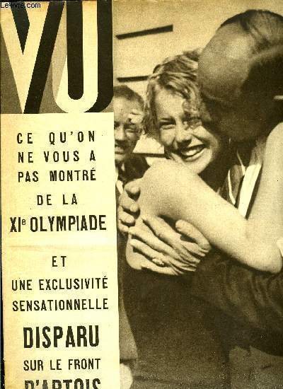 VU N 440 - Ce que vous n'ayez pas vu des olympiades par C.A. Gonnet, Smigly-Rydz, le vrai chef de la Pologne, Les profiteurs de la charit, Rire pour tous, Arrivera-t-on a les identifier ? Disparu sur le front d'Artois, A la dcouverture du Gay Paris