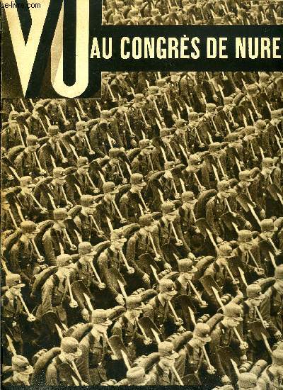 VU N 444 - Espagne, Nuremberg, Et l'envers du IIIe Reich, Promeneurs du jour, promeneurs de nuit, attention a ceux qui vivent du Boulevard par Pierre Lapousse, Rire pour tous, Femmes victimes par Robert Salomon