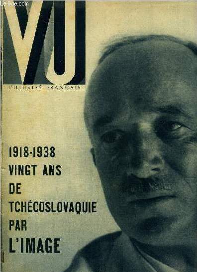 VU N 550 - Aprs Godesberg, le sang froid de la jeunesse franaise, 20 annes de Tchcoslovaquie, La cure aprs l'Allemagne : Pologne et Hongrie par Emmanuel d'Astier, Hitler et les femmes par Jean Marze, Comment 4 belles europennes ont conquis