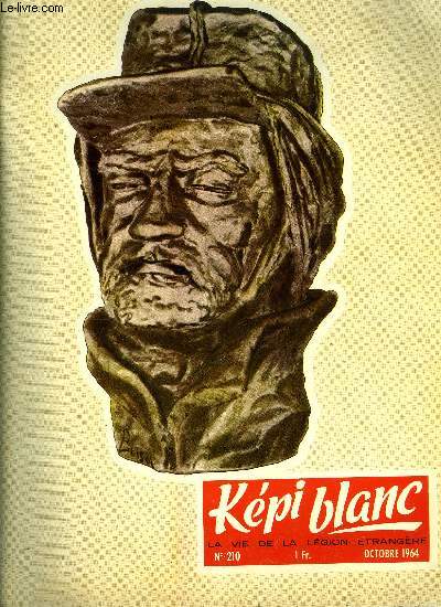 KEPI BLANC N 210 - Chancellerie, Le combat rapproch anti-chars, L'eau, sang de la terre, Le Miracle de la Marne, La lgion trangre et la division marocaine, Sjour aux Kerguelen (suite), Mdailles militaires