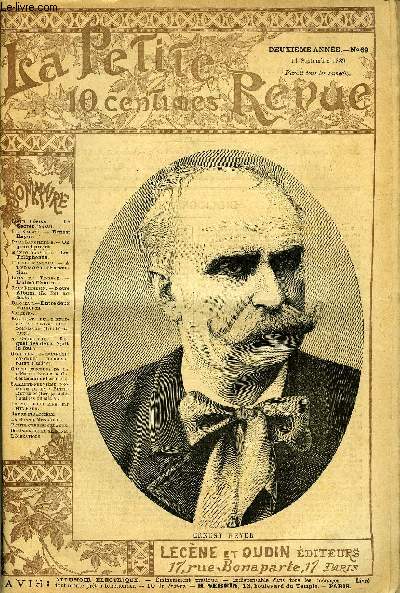 LA PETITE REVUE N 69 - Le secret (suite) par Louis Ltang, Ernest Reyer par Ch. Simond, Un grand projet par Paul Largillire, Les tlphones par Max de Nansouty, A travers l'exposition par Claude Manceau, L'abb Csaire par Lon de Tinseau, Notre album
