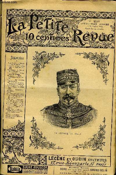LA PETITE REVUE N 226 - Le gnral de Cools par Paul Blaise, Jeunes et vieilles barbes (suite) par Andr Theuriet, Le chemin de fer du San-Salvatore, Constant Guignard par Jean Richepin, Une reprsentation a Tokio par Le Temps, La mission Dybowski