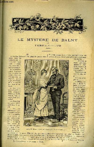 LA PETITE REVUE N 32 - Le mystre de Balny par Fernand Hue (suite), Chronique - M. Eiffel par Max de Nansouty, La chasse au gabion par F.H., L'hiver au Canada par Paul Blaise, Prosper mrime par C.S., Djoumane par Prosper Mrime, La revanche