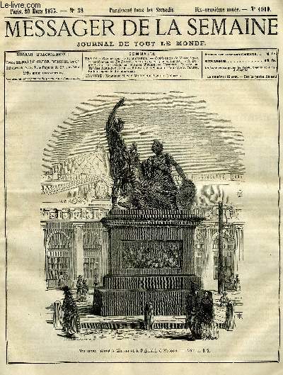 LE MESSAGER DE LA SEMAINE N 1019 - Confrences de Notre Dame, 4e confrence, En Russie, notes de voyage par A. Dupuis, S. Bernard et le XIIe sicle par Mathieu Witche, Catherine Tresize par Thrse Alphonse Karr