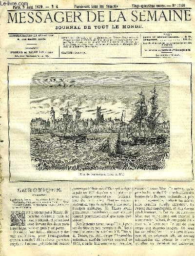 LE MESSAGER DE LA SEMAINE N 1248 - Voyage d'exploration de Jacques Cartier au Canada par Maurice Gardot, La famille Germont par Marie Pierre, Le dernier jour d'un collge de Jsuites par G. le Notre, Dunkerque par Lucien d'Ansafray