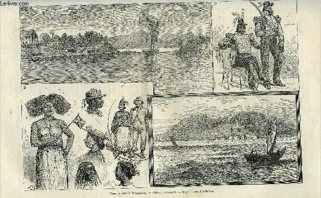 LA SEMAINE ILLUSTREE ET LE MESSAGER DE LA SEMAINE N 29 - Korrikets, Korrigans, Poul-Pikans par H. Martin Dairvault, Le commandant Rivire et Abd-El-Kader, Le couronnement du Czar, Autour du monde - Madagascar par Jules Roy, Pillone par Guillaume Bergso