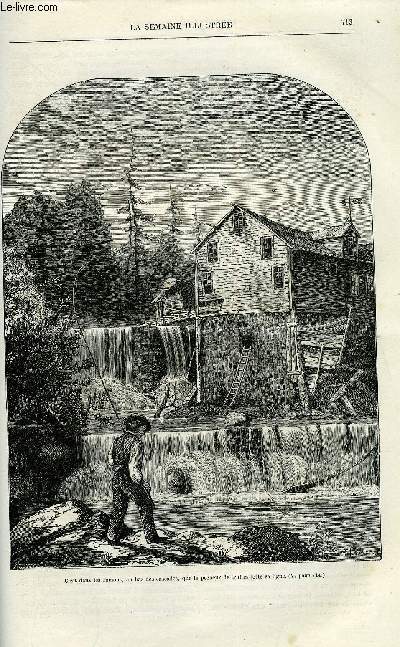 LA SEMAINE ILLUSTREE ET LE MESSAGER DE LA SEMAINE N 30 - Le couronnement du Czar par Ar. de Bonviller, Pillone (suite) par Guillaume Bergsoe, Lettres amricaines par Jean d'outremer, Juin par H. Martin Dairvault, La pche a la ligne par H. Martin