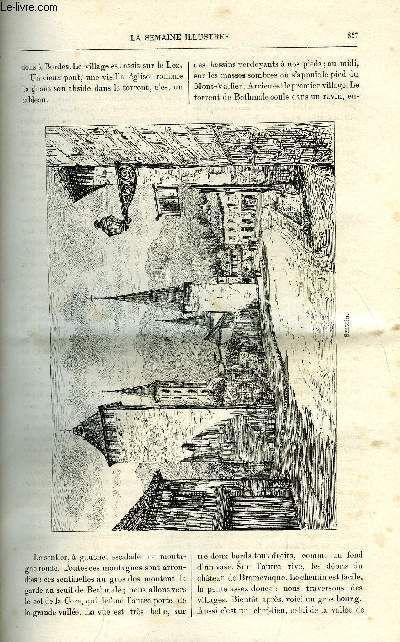 LA SEMAINE ILLUSTREE ET LE MESSAGER DE LA SEMAINE N 112 - Thodora par La Framboisire, Le pays de foix - La Valle du Lez - Le Mont Vallier par Paul Perret, Morituri - l'agonie d'une race par J.J. Kraszewski