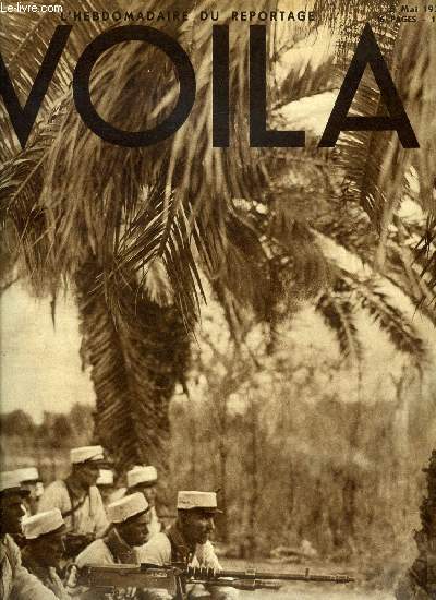 VOILA N 111 - La france dernier refuge de la paix par Louis Latzarus, Lgion 1933, soldats d'aventure par Pierre Scize, Paris, la nuit par Marius Larique, Les rats de l'aventure par Titayna, La vie parisienne, finie la rigolade par Henri Jeanson