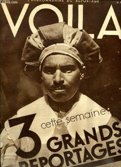 VOILA N 124 - Si cette voiture par Lo Larguier, Femmes par victor Margueritte, La tour en goguette par Paule Hutzler, Forces franaises par Pierre Humbourg, Carmen 33 par Jacques Roberti, Au pied du mur par Alain Laubreaux, Ombres d'hommes par Jim Tully