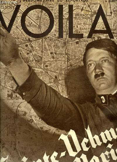 VOILA N 136 - Lgendes fleuries parmi les tombes par Merry Bromberger, Le reportage de la semaine par Pierre Scize, Vrits premires par Louis Latzarus, La sainte Dehme a Paris par Emmanuel Car, Souvenirs d'un reporter amricain par W. Seabrook