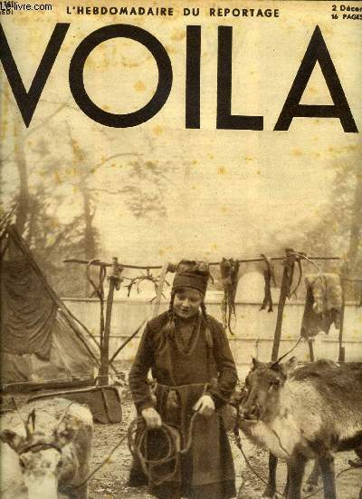 VOILA N 141 - On aura tout vu, trop tot le tonnerre par Gus Bofa, Le bateau ivre par A. Laubreaux, Miss Folies par Jean Barois, La vie et la mort par Claude Blanchard, L'espion du Kaiser par Gustave Steinhauer, La maison des corchs par Paul Gilson