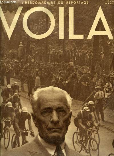VOILA N 172 - Rjouissances obligatoires par Gus Bofa, La nuit de Longchamp par Roger Allard, Henri Desgrange par Maggie Guiral, Un drame du milieu par Paul Bringuier, Gangsters d'Anvers par Stefan Priacel, Charlie Chaplin intime par May Reeves, Londres