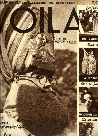 VOILA N 330 - Nuit d't a Bagatelle par Paul Poiret, Le dernier Faust par M.L. Sondaz, Confessions du verre d'eau, La grande Damia, Les franais au Mexique, Ils en ont aussi en Amrique par Willy Grenville, Casbah par Lucienne Favre