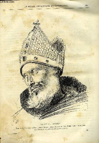 LE MUSEE ARTISTIQUE ET LITTERAIRE N 24 - Saint Cuthbert, Salon de 1879 (suite), Le quai de rive-neuve, A Mulhouse par Surmay, Monsieur Lreint (fin) par A. Genevay