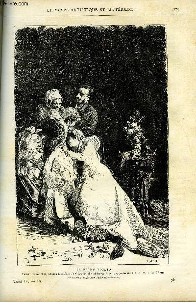 LE MUSEE ARTISTIQUE ET LITTERAIRE N 96 - Il primo figlio, Rubens en Autriche - le portrait par Oscar Bergguren, Quatrime exposition nationale italienne des beaux arts par Surmay, A Victor Hugo par Mme Charles Dorian, Un peintre en bonne fortune
