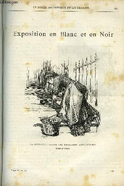 LE MUSEE ARTISTIQUE ET LITTERAIRE N 121 - La servante lavant les escaliers, Le monument en mmoire de la constituante par A.G., P.L. Roland, Un muse qui ne coutera rien, Raphal (suite) par Surmay