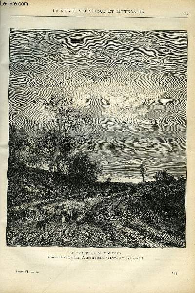 LE MUSEE ARTISTIQUE ET LITTERAIRE N 144 - Le troupeau de moutons, L'histoire locale par A. Genevay, Les dernires dcouvertes a Pompi par un vieux parisien, La perse, Expositions de la Royal Academy et de la Grosvenor gallery par Robert Lixe, Les arts