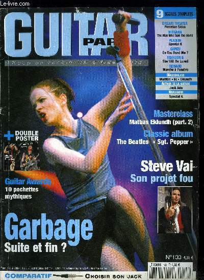 GUITAR PART N 133 - Band a Part, The Mars Volta, Bjorn Berge, Sarah Bettens, The Used, Louis Bertignac, Steve Vai, Mattias IA Eklundh, The Beatles Sgt. Pepper's Lonely Hearts Club, Pantera, Santana, Stevie Ray Vaughan, Marty Friedman, Neil Young