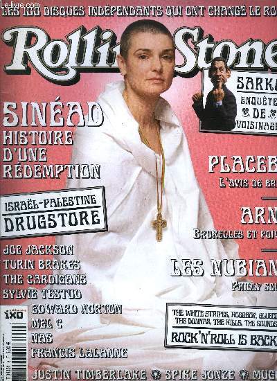 ROLLING STONE N 6 - Red Hot Chili Peppers enflamme Bercy, Ness connait la musique, Alain Gals dcode les Anglais, James Van der Beek fait le play boy dans Les lois de l'attraction, Sinas O'Connor donne a Rolling Stone sa meilleure interview en 10 ans