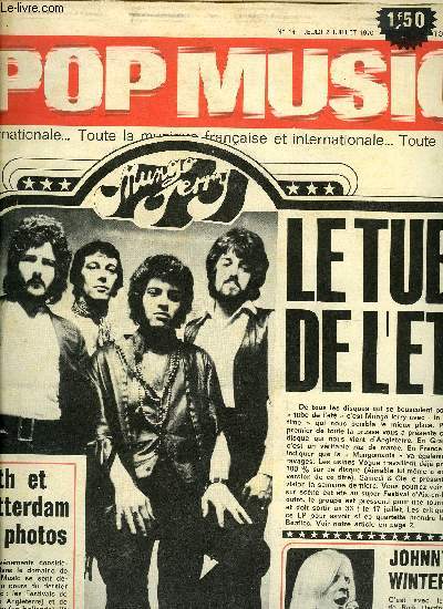 POP MUSIC N 14 - Dynastie Crisis, Je ne vis pas de mes rentes, Charles Aznavour rpond en tout franchise aux questions de Christian Barbier, Le double 33T de Dylan sort en France cette semaine, Musique sans frontires, La vie et l'oeuvre de Leadbelly