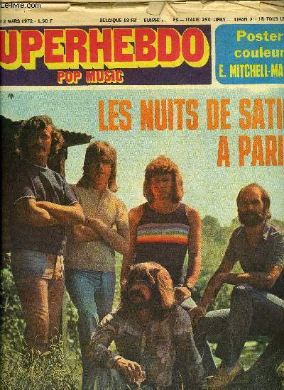 POP MUSIC SUPER HEBDO N 98 - J.P. Prevotat : faut pas penser a la concurrence par Jean Bernard Hebey, Osibisa quand l'Afrique se rveille par Jean Marie Leduc, Catherine Ribeiro : le scandale de la survie par J. Marbehant, Hugues Aufray : dieu