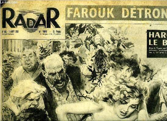 Radar n 182 - Haro sur le bikini, Rescape du massacre du Cap Saint Jacques, Truman prfre la postrit a sa rlection, La mre de l'acquitt ne peut retenir ses larmes, Un vrai tour de cochon, Eva Peron est morte, Le tram est all au bain de mer