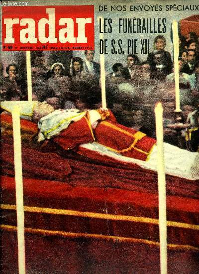 Radar n 506 - L'glise pleure son chef, Une vie prive au service des hommes, Mercredi : un faible mieux soutient l'espoir du monde, Jeudi, 4 heures 12, Hommage ardent des premiers fidles, Vers la ville ternelle, Le pape dfunt rentre a Rome, Une foule