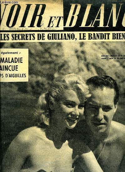 Noir et blanc n 378 - Voici les rvlations du congrs d'acunpuncture par Grard Deville, Un muse fait revivre le nombril du monode par Guy Breton, 870 heures de procs n'ont pas rvl le secret de Giuliano le bandit bien aim, La France a un far west