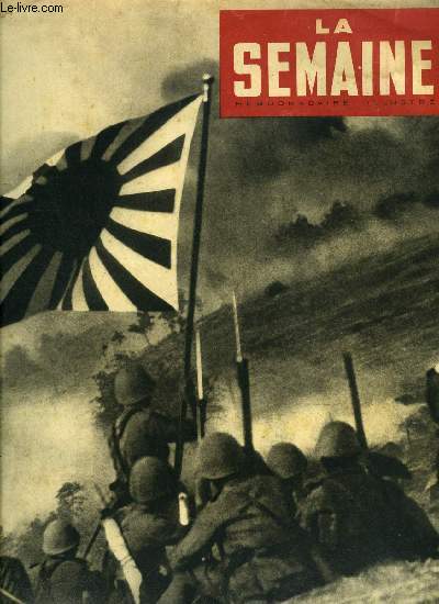 La semaine n 81 - Premires photos de la guerre du Pacifique, Sept hommes vont juger a Riom, Ils apprennent la gamme sur les marches d'un escalier, Acha femme du prophte par Jean Barois, Grace a leur fortune qui quivaut a trois rcoltes mondiales