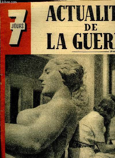 7 jours n 136 - Malgr les bombardements on construit a Rome la 447e glise, Devant le pavillon de flore, les billets gagnant 6 millions sont rachets avec un certain bnfice, M. Jouve, pharmacien et turfiste ne veut pas qu'on dise que sa pharmacie aide