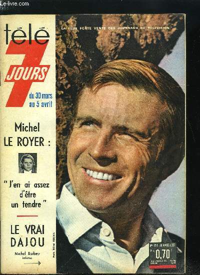 Tl 7 jours n 158 - 48 heures avec celui que vous appelez Dajou, De retour a Londres, Peter Brady nous a tlphon les impressions de son week end a Paris, James Cagney, le dur, est depuis 40 ans le mari le plus heureux d'Hollywood