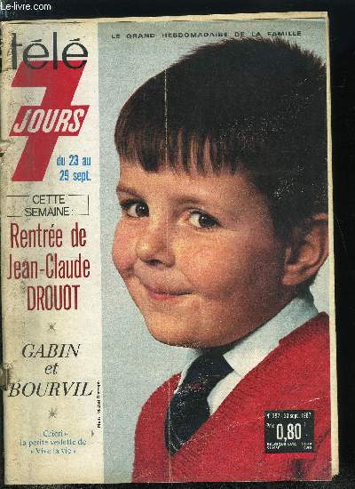 Tl 7 jours n 392 - Ces quatre habits qui vont a Lagardre, Marlne Jobert hrone de Simenon a la TV, Le tournoi des cascadeurs, Catherine Langeais romancire, Quand Thierry la Fronde devient Monsieur de La Palisse, Le vrai Monsieur de La Palisse