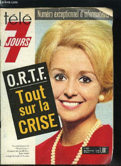 Tl 7 jours n 427 - Chanson-party chez Anne Marie, Mad, folle de bijoux, Les mousquetaires de la Saint Mdard, Dani : Adamo crit pour elle, Eddie et son clochard, Guy Trjan le voyageur enrag, Un viticulteur de Vouvray servit de modle a Balzac