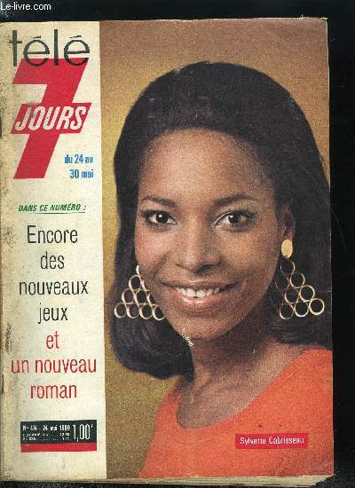 Tl 7 jours n 474 - Vronique Verlhac : chez moi, mme Magog porte perruque, Pierre Repp ne badine pas quand il jarfouille, Michel Drucker : les jambes et la tte, Marie Hlne Grosso : lorsque Modo parait, Tsilla Chelton s'est fait connaitre