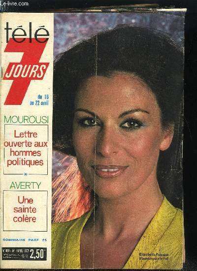 Tl 7 jours n 881 - Deux fiances selon Balzac, et une Clopatre psychdlique, Pour comprendre la suite de leurs aventures, apprenez a connaitre, les nouveaux venis de Peyton Place, Sur les pavs de Vauban, une tragdie ou chaque coureur rve