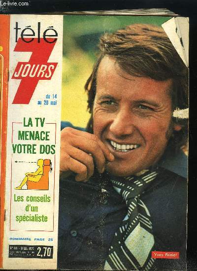 Télé 7 jours n° 885 - Ce marin des mers du sud : Jacques Brel, Ce businessman... - Photo 1/1