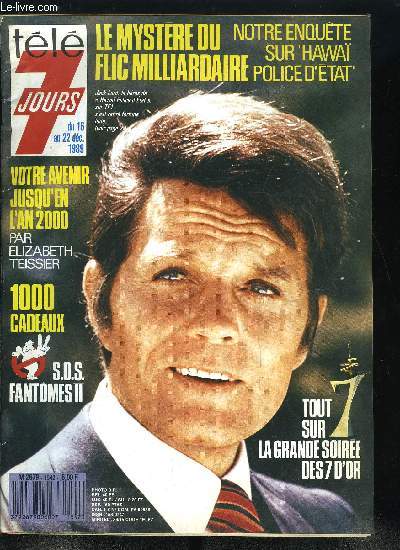 Tl 7 jours n 1542 - Hawa police d'tat, le mystre du flic milliardaire, Patrick Bruel : mes vrits a 30 ans, Pierre et Catherine Arditi une grande famille