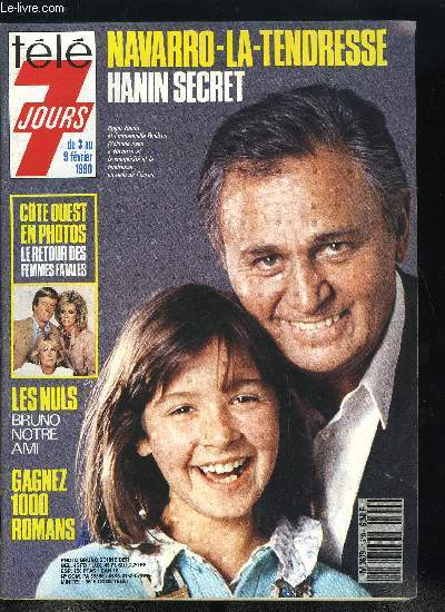 Tl 7 jours n 1549 - Monsieur Disney, notre royaume en France, Roger Hanin : Navarro n'oublie jamais la tendresse, Les Nuls, Bruno Carette notre ami, Le retour des femmes fatales, Donna Mills, Joan Van Ark et Michele Lee