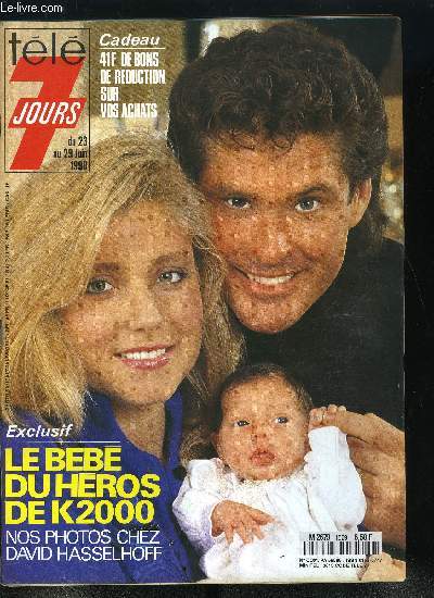 Tl 7 jours n 1569 - Mick Jagger mon amour, David Hasselhoff : voici Taylor Ann mon premier enfant, Isabelle Aubret : c'est de plus en plus beau la vie, Depardieu grand cru