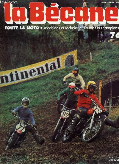La Bcane n 76 - Steeplechase mcanique, Moto-cross, Comment tout a commenc, Histoire de la motocyclette