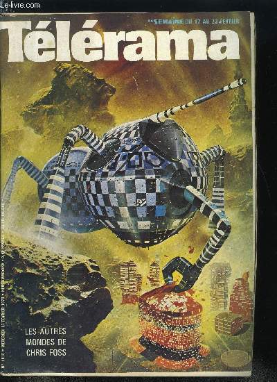 Tlrama n 1518 - Les sorciers des sources, Le roi de l'auto tampon, Le folk du samedi soir, Rennes, la chanson, la pluie et le beau temps, Sherlock sous la loupe, Entretien avec Fabrice Luchini, Les autres mondes de Chris Foss, Des hros sur le chemin