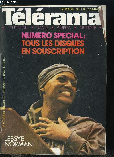 Tlrama n 1557 - Un diable espagnol sur le quai dsert d'une gare bretonne, Paul Nizan, ils ont crach sur sa tombe, Paul Seban : il y avait la tlvision, il n'y a plus qu'une industrie, Les femmes de la terre, Heureux les simples, car la sant