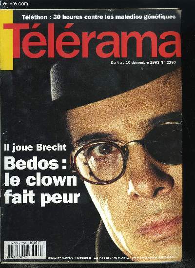 Tlrama n 2290 - Pierre Verger, photographe ethnologue, La reprise de la Bastille, Les avis sont partags sur Litlle Buddha, de Bertolucci, entretien avec le ralisateur, Spcial Russie : un tournage d'Andre Konchalovski, le Journal de Tarkovski